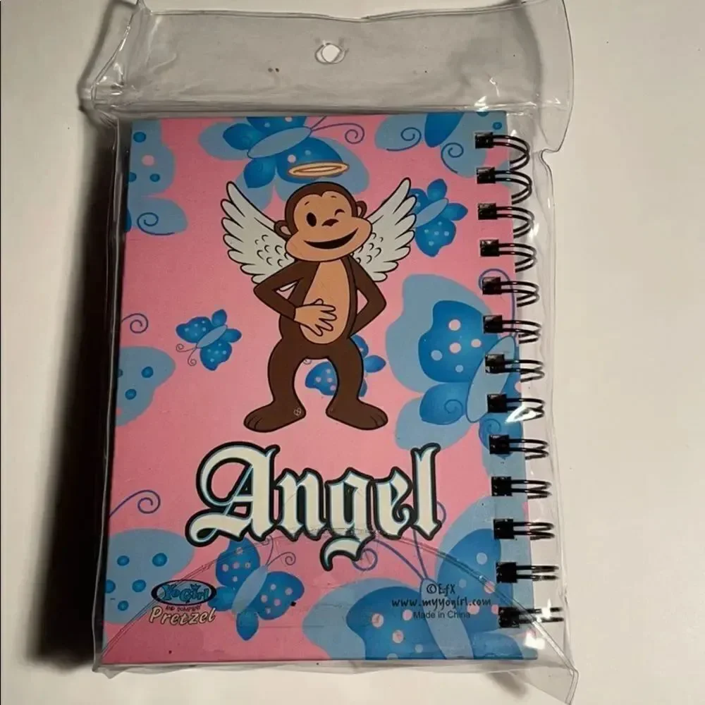 Claire’s 5 Pc Journal Keychain Angel Monkey Set